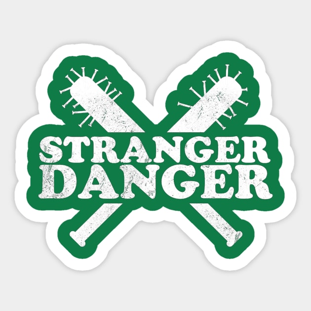 Stranger Danger Sticker by vamelaclarks